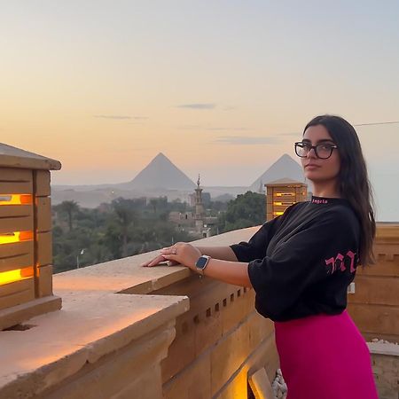 Taj Pyramids View Inn Kafret el-Gabal Zewnętrze zdjęcie