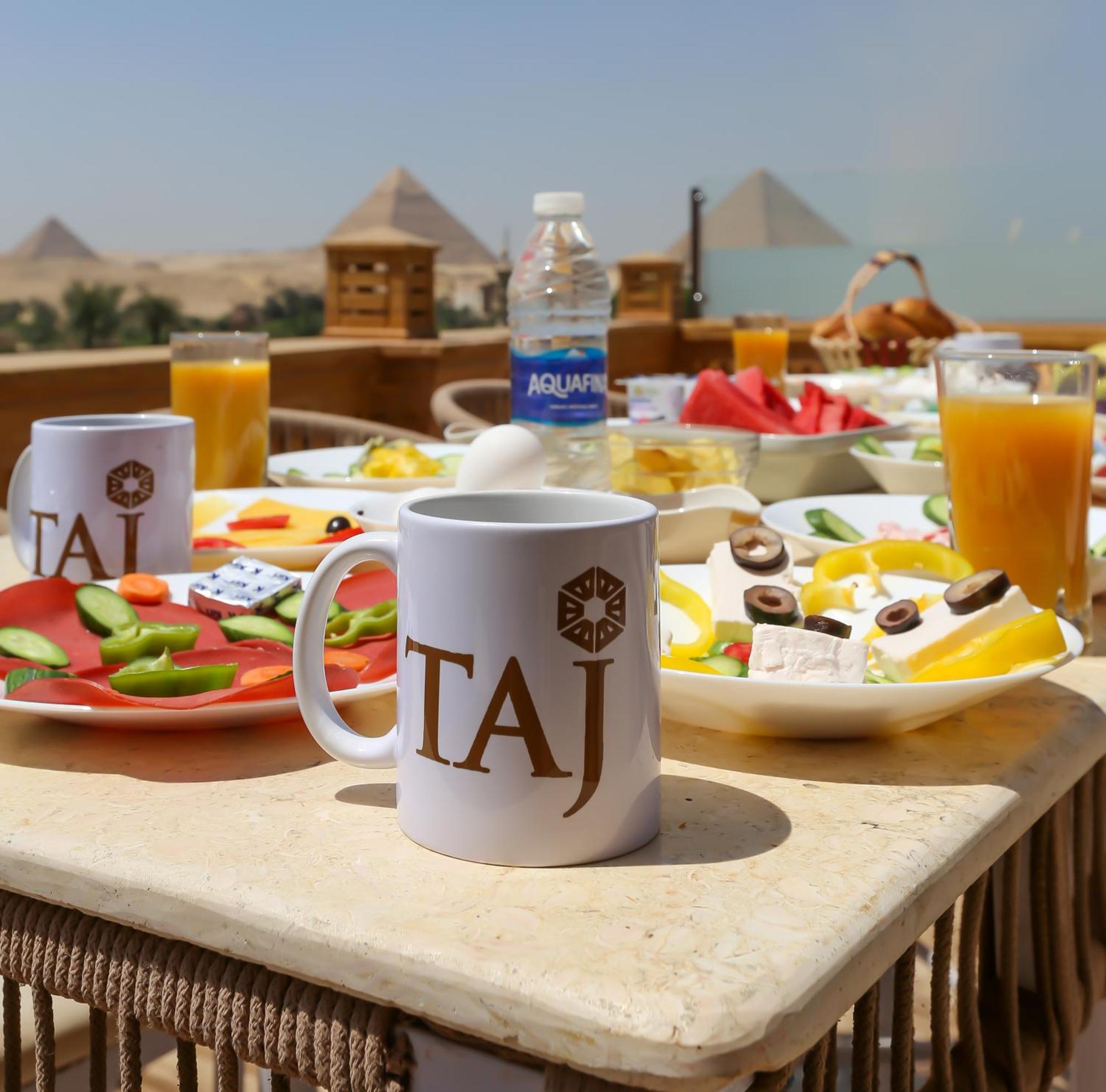 Taj Pyramids View Inn Kafret el-Gabal Zewnętrze zdjęcie