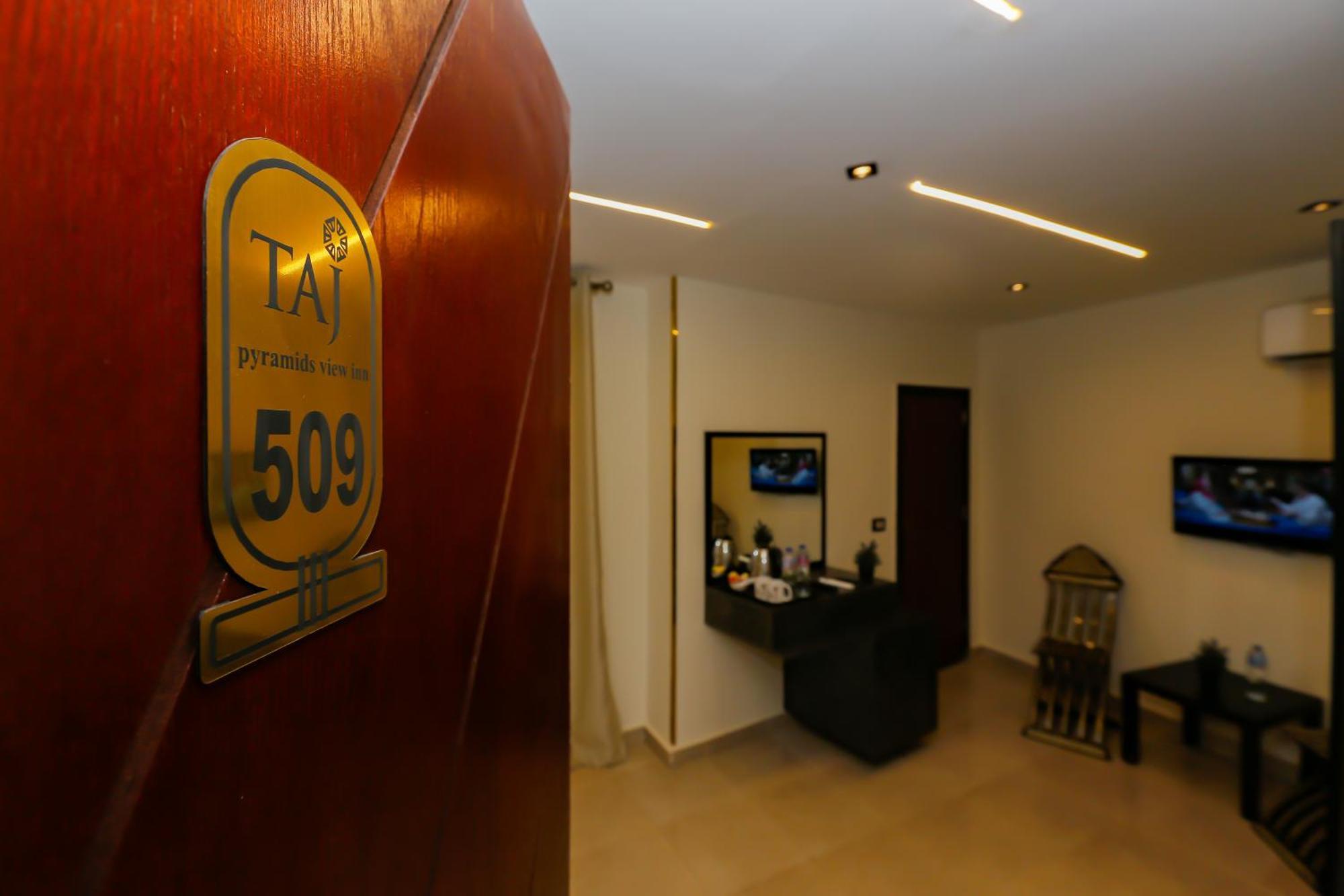 Taj Pyramids View Inn Kafret el-Gabal Zewnętrze zdjęcie