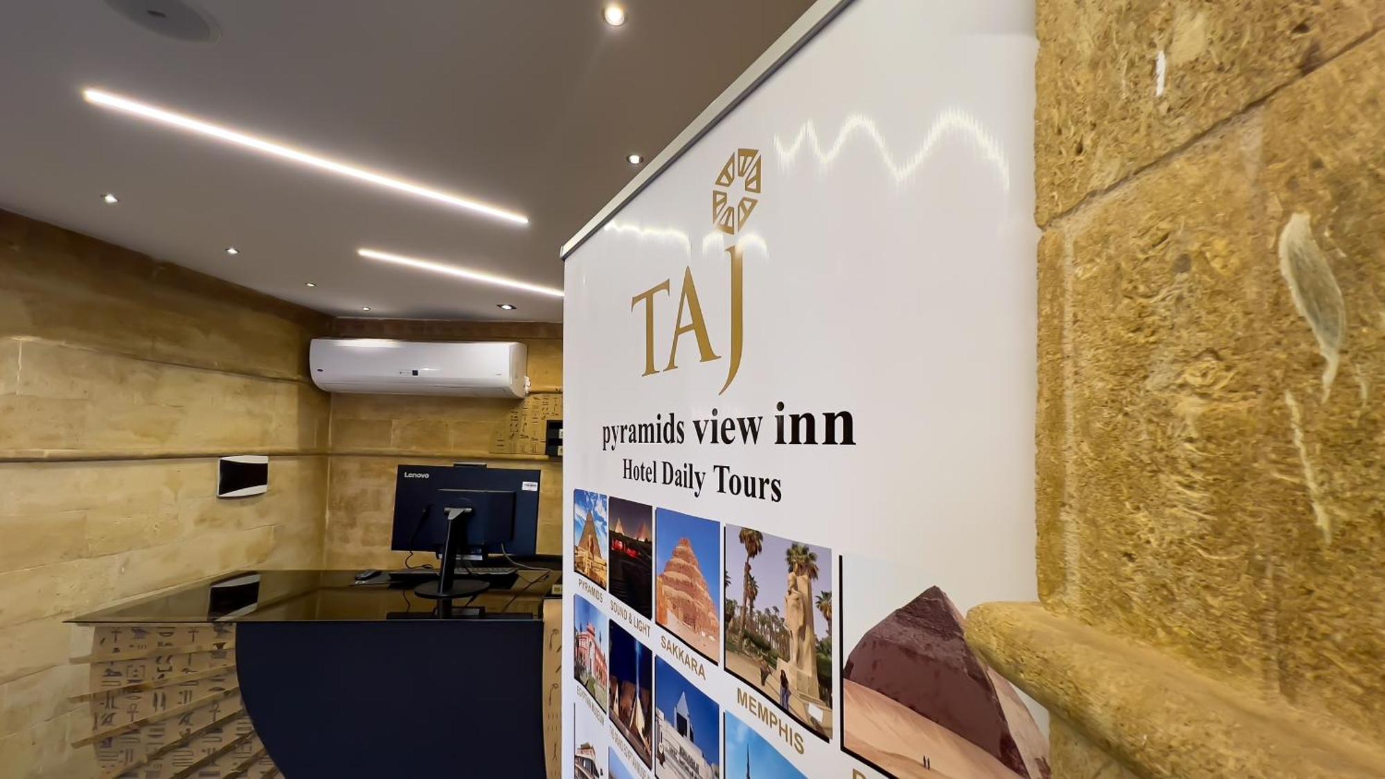 Taj Pyramids View Inn Kafret el-Gabal Zewnętrze zdjęcie