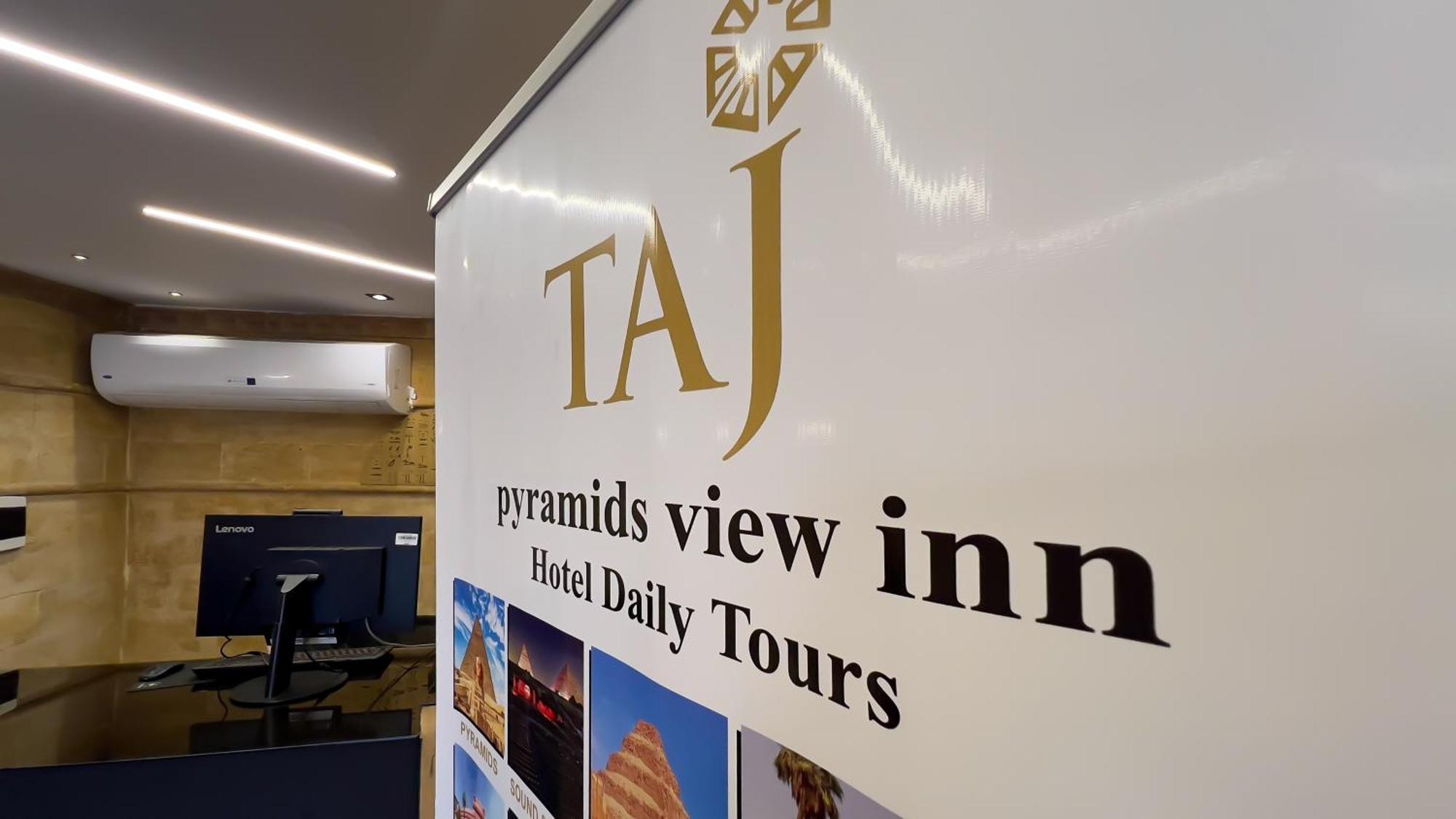 Taj Pyramids View Inn Kafret el-Gabal Zewnętrze zdjęcie