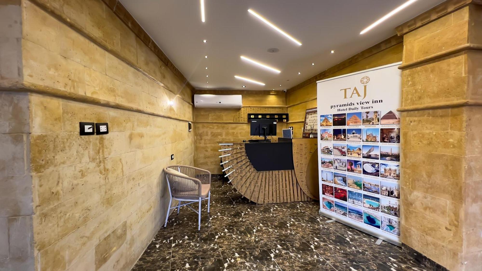Taj Pyramids View Inn Kafret el-Gabal Zewnętrze zdjęcie