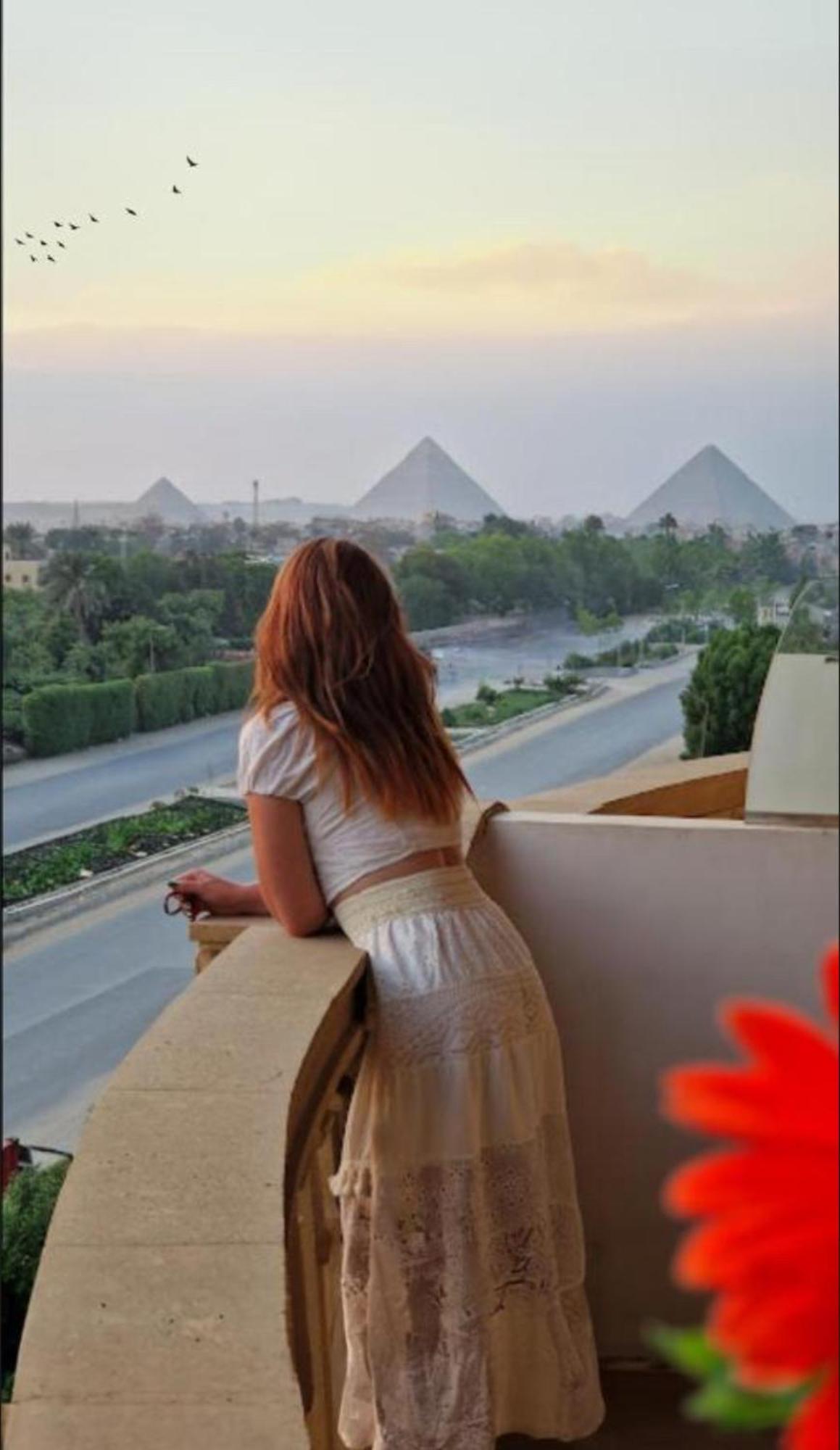 Taj Pyramids View Inn Kafret el-Gabal Zewnętrze zdjęcie